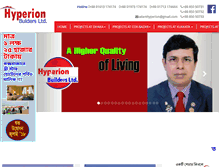 Tablet Screenshot of hyperion-bd.com